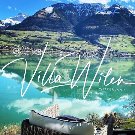 Luxury Loft On Top Of Villa Wilen With Tremendous Views By The Lake Sarnen Exterior foto