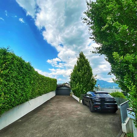 Luxury Loft On Top Of Villa Wilen With Tremendous Views By The Lake Sarnen Exterior foto